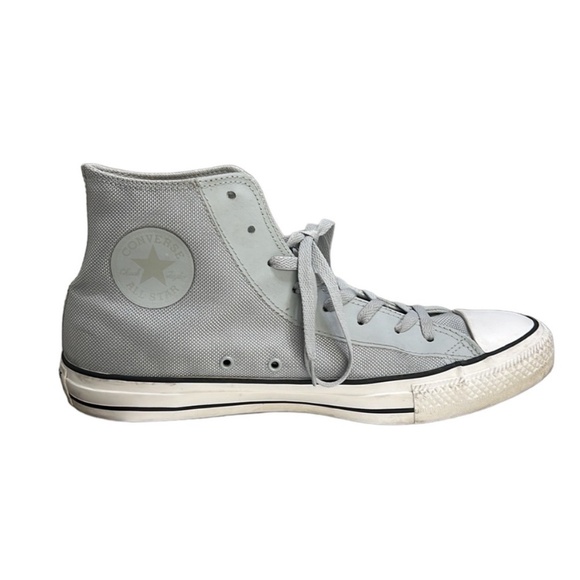 Converse Gray High Top Sneakers Size 12 - Picture 6 of 10